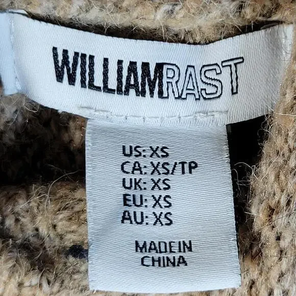 William Rast Tan Pullover Sweater Women Size XL - Picture 3 of 9